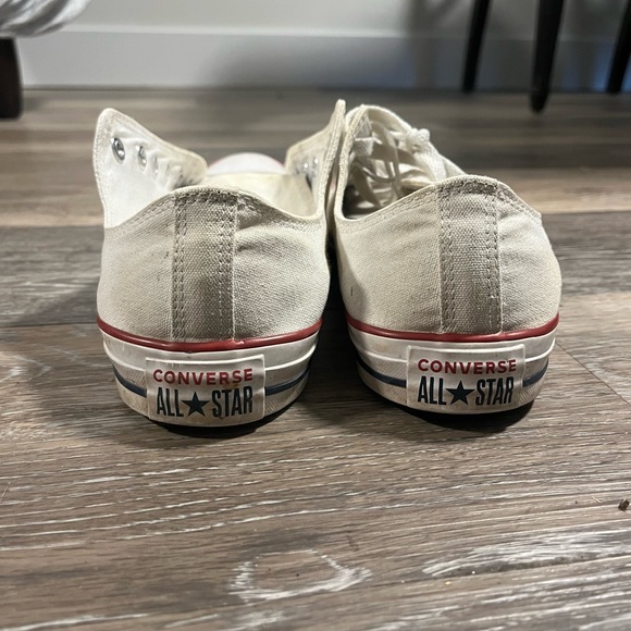 White Converse Classic Chuck Taylor Lace Up Sneakers - Picture 4 of 5